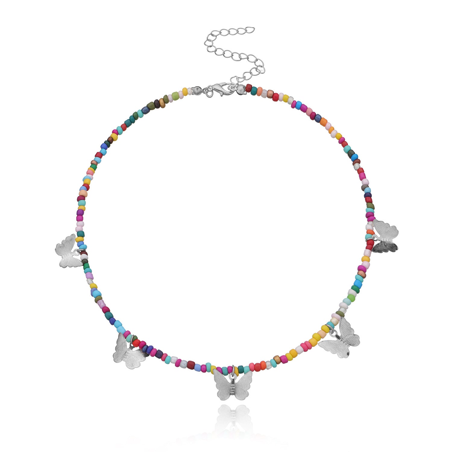 Wholesale Butterfly Pendant Alloy Necklace